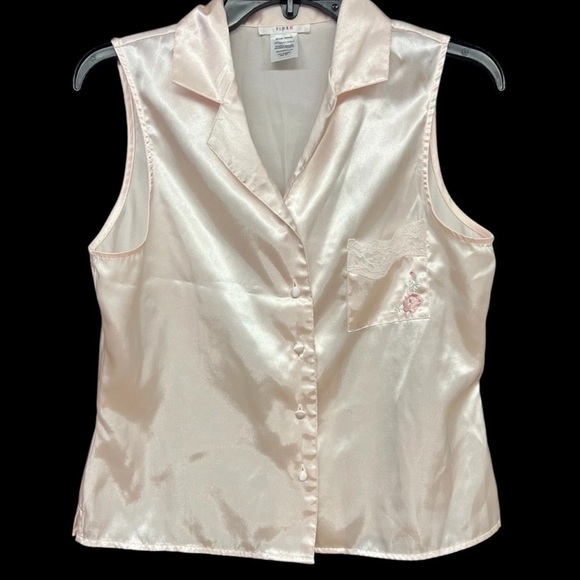 Pink K Vtg Light Pink Pajama Set
Sz S - Picture 4 of 5